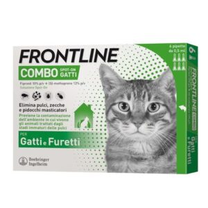 Frontline Combo soluzione spot-on per gatti e furetti 6 pipette