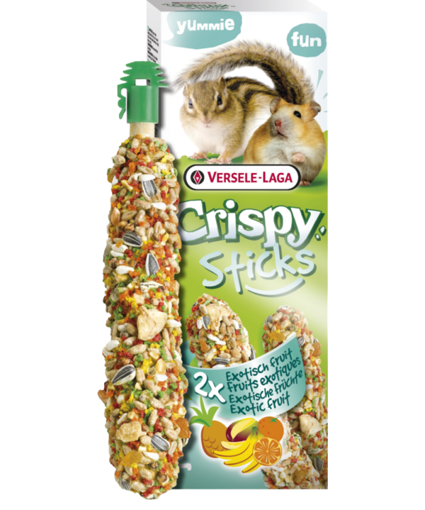 Sticks Scoiattolo-Criceto Exotic Fruit 2x