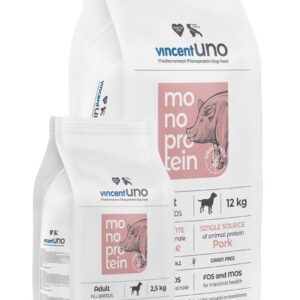 Vincent Uno Monoproteico Grain Free al Maiale 12kg