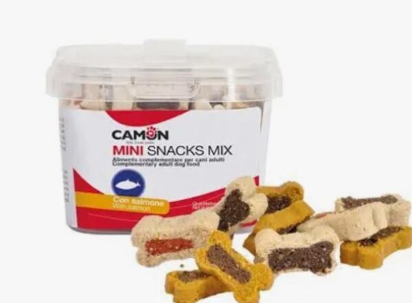 Snack box Mini Bones al salmone 140g