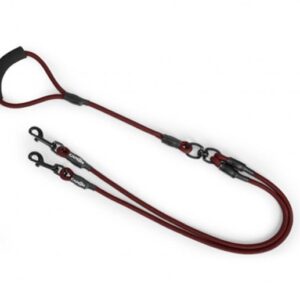 Guinzaglio Accoppiacane Doppio Corda D.10MM/120 CM Color Vinaccia Camon