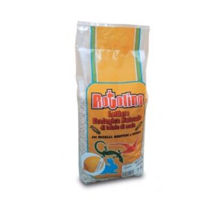 Lettiera vegetale di tutolo di mais Rotolino Limone 7Lt