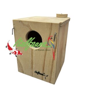 Nido in legno per cocorita