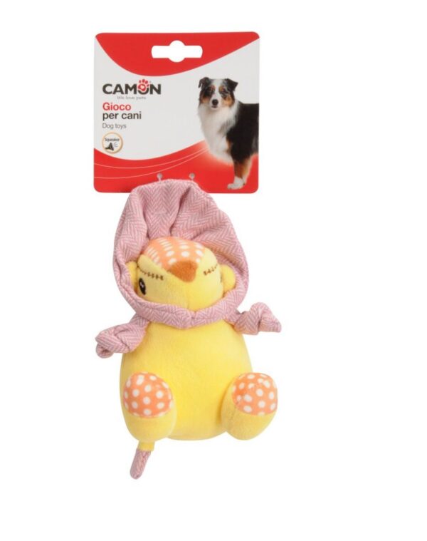 Camon-Gioco peluche con squeaker per cani