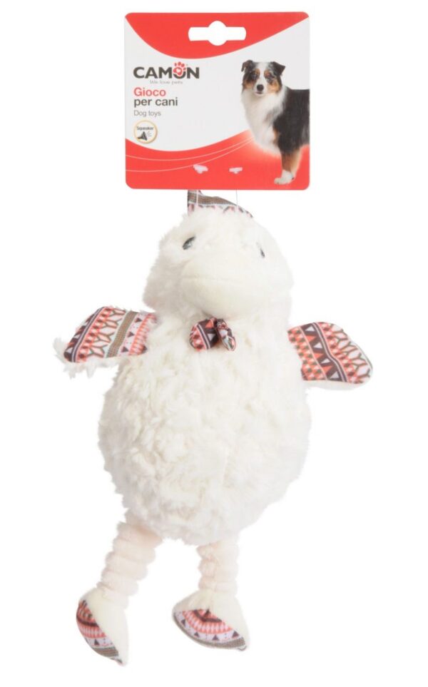 Camon- Paperotto in peluche con squeaker