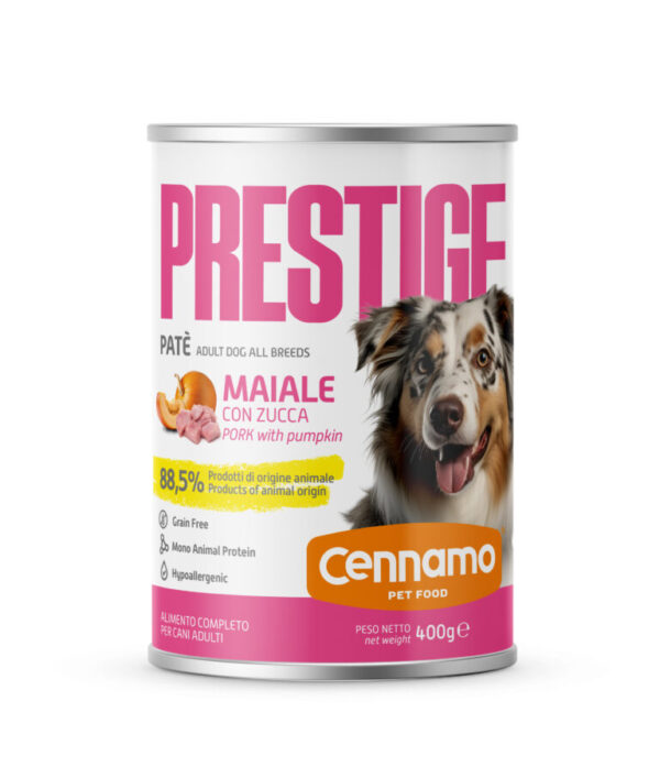 Prestige Patè Dog Adult Maiale Monoproteico 400 gr