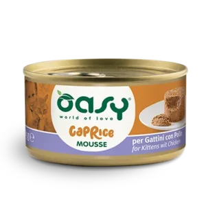 Oasy CAPRICE • Mousse per Gattini con Pollo 85g