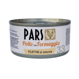PARS Filettino al naturale Pollo con Formaggio g 85