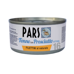 PARS Filettino al naturale Tonno con Prosciutto di Pollo g 85