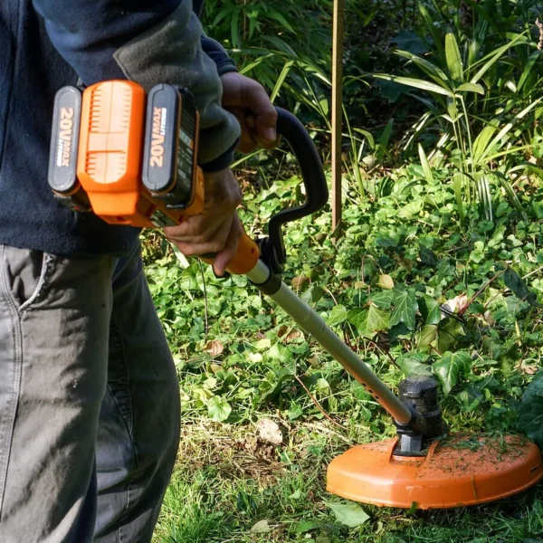 Worx Tagliaerba a batteria da 40V 33cm con x2 batterie da 2,0Ah e caricabatterie - immagine 2