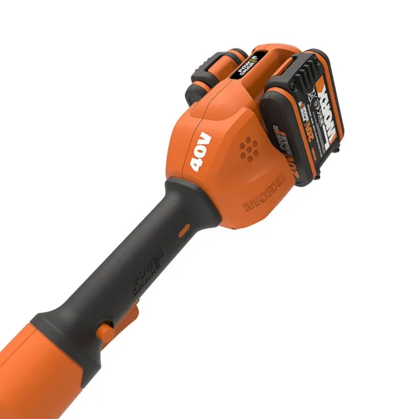 Worx Tagliaerba a batteria da 40V 33cm con x2 batterie da 2,0Ah e caricabatterie - immagine 3
