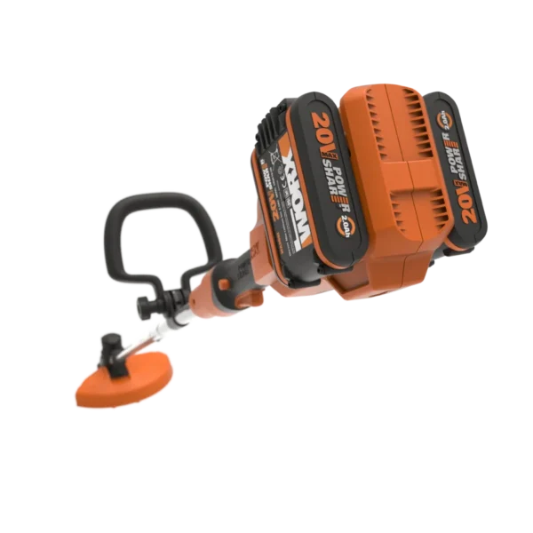 Worx Tagliaerba a batteria da 40V 33cm con x2 batterie da 2,0Ah e caricabatterie - immagine 4