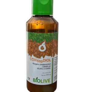 CHEMIFARMA COXIfitoDIOL soluzione liquida 200 Gr. COCCIDIOSI volatili e conigli