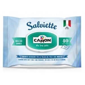 Camon Salviette Muschio Bianco 40pz