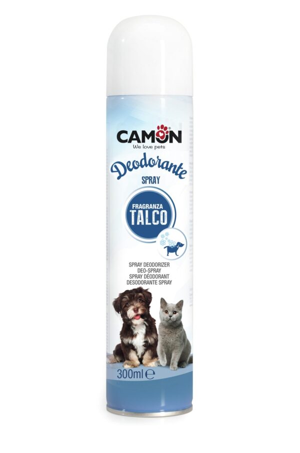 Deodorante spray al talco